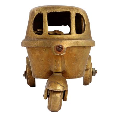 Handmade Brass Auto Statue Toy Gift