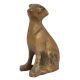 Brass Wild Animal Sitting Statue For Gifting