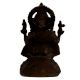 Brass Sitting Ganesha Statue On lotus Base