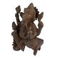 Auspicious Brass Ganesha Statue On Chowki