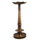South Indian Brass Tall Oil Lamp With Segmented Body