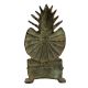 Old Brass Tribal Goddess Mata Statue With Unusual Outfit