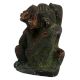 Brass Three Monkey Sitting Together Statue