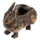 Tribal Brass Rabbit Ashtray