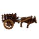 Brass Bullock Cart Decoration Showpiece