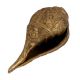 Carved God Image Brass Shankh Conch Shell Showpiece