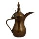 Traditional Brass Arabic Dallah Coffee Pot