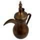 Traditional Brass Arabic Dallah Coffee Pot