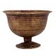 Brass Planter Pot Urn Design with Stand and Round Base