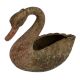 Hand made Brass Swan Planter