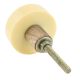 Cream Knot Resin Knob