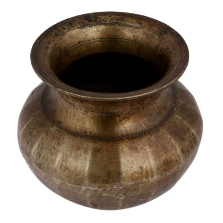 Bronze Water Pot  Old Kitchenware Utility