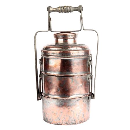 Copper Three Container Lunch Box