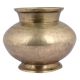 Golden Brass Water Pot For Home And Temple Worship