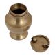 Holy Brass Kamandalu Water Pot With Lid Handle Top