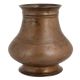 Brass South Indian Pot With Broad Round Base