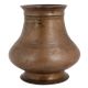 Brass South Indian Pot With Broad Round Base