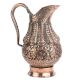 Islamic Copper Jug With Repousse Floral Pattern