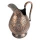 Handmade Copper Vintage Floral Engraved Jug