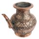 Copper Floral Engraved Islamic Style Holy Water pot