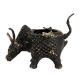 Brass Tribal Bull Planter Pot