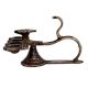 Brass Arti Worship Diya With Cobra Snake handle