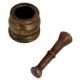 Brass Mortar And Pestle Set