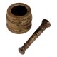 Brass Mortar And Pestle Indian Grinding Machine