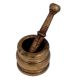 Brass Khalbatta Imam Dasta Or Mortar And Pestle