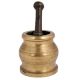 Brass Mortar And Pestle Kitchen Okhli Masher