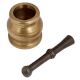 Brass Mortar And Pestle Kitchen Okhli Masher