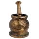 Traditional Brass Pital Mortar Pestle