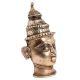 Lord Shiva Head Brass Tribal Hindu Mukhalingam Statue