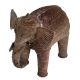 Tribal Brass Elephant Standing For Gifting And Decoration