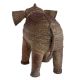 Tribal Brass Elephant Standing For Gifting And Decoration