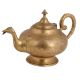 Brass Tea Pot Engraved Bird Stout Islamic Style Pot