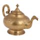 Brass Tea Pot Engraved Bird Stout Islamic Style Pot