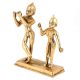 Pure Brass Radha Krishan Statue Murti