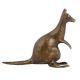 Solid Brass Kangaroo Statue For Decoration