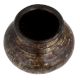 Old Brass Engraved Water Storage Pot
