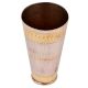 Silver Brass Tall Punjabi Glass For Decoration