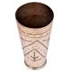 Brass Leaf Carved Punjabi Lassi Glass