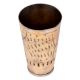 Unique Design Carved Brass Lassi Glass Carved