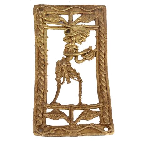 Fascinating Feminine And Cymbal Decor Product Made From Brass