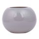 Light purple Round Shape Ceramic Pot