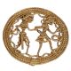 Decorative Elements Of Rural Lifestyle In Brass