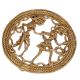 Decorative Elements Of Rural Lifestyle In Brass