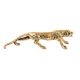 Handcrafted Brass Golden Jaguar Door Pull Handle