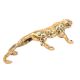 Handcrafted Brass Golden Jaguar Door Pull Handle