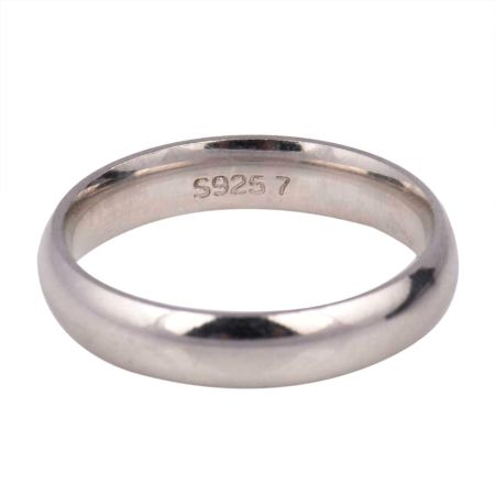 Pure Silver Classic Toe Ring For Everyday Wear